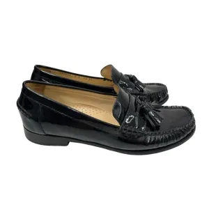 Cole Haan Loafer Men's Black Leather Slip-on Dress Shoes Pinch Tassel Sz 8