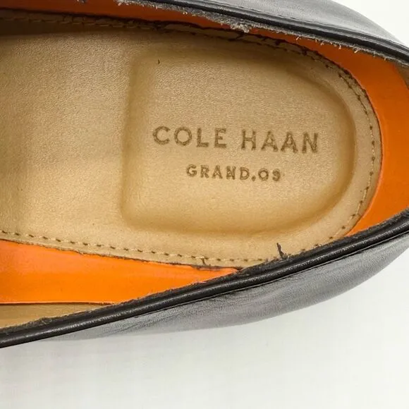 COLE HAAN Men's Black Leather 'Hawthorne' Oxford Dress Shoes Size 11M Grand.OS