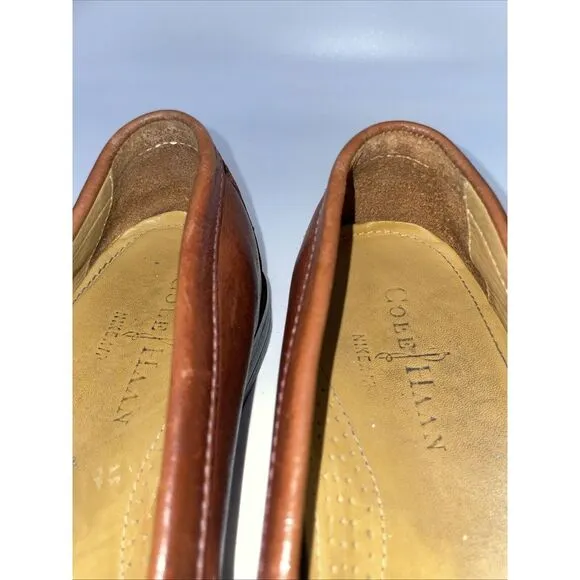 Cole Haan Mens Brown Leather NikeAir Penny Loafers Dress Shoes US‎ 8.5 M C06983