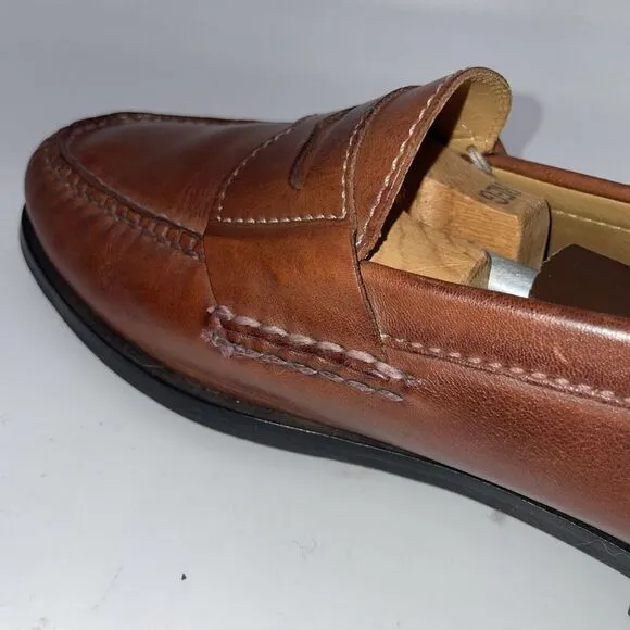 Cole Haan Mens Brown Leather NikeAir Penny Loafers Dress Shoes US‎ 8.5 M C06983