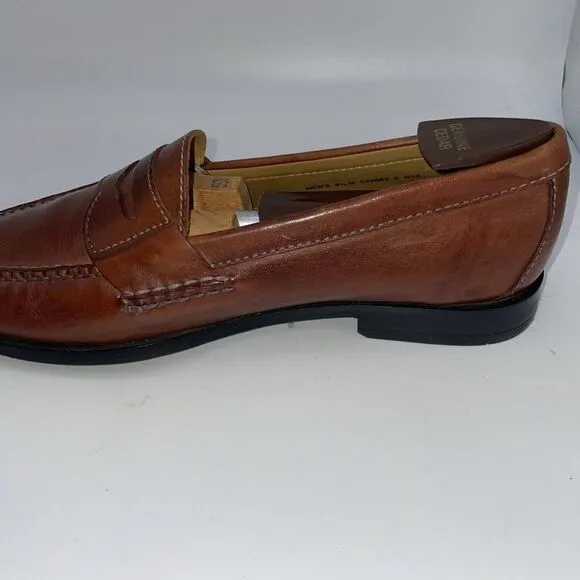 Cole Haan Mens Brown Leather NikeAir Penny Loafers Dress Shoes US‎ 8.5 M C06983