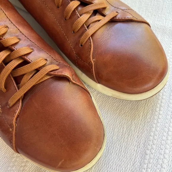Cole Haan Men's GrandPrø Tennis Sneakers Brown Size 13