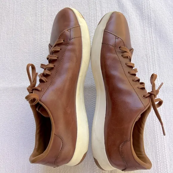Cole Haan Men's GrandPrø Tennis Sneakers Brown Size 13