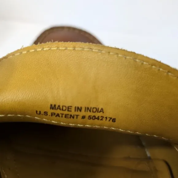 Cole Haan NikeAir Penny Loafers Men's Sz 9.5M Light Brown Leather Dress Shoes