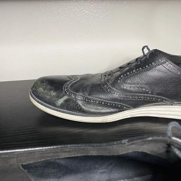 Cole Haan Original Grand II Men's Wingtip Dress Shoes Size 16 Black C21226