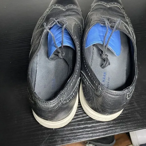 Cole Haan Original Grand II Men's Wingtip Dress Shoes Size 16 Black C21226