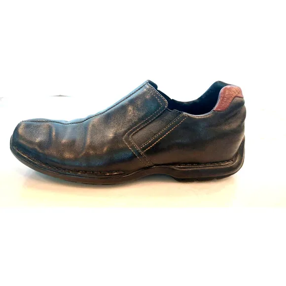 Cole Haan Zeno Slip On Leather Loafers C02934 - Black 9.5‎ M EUC