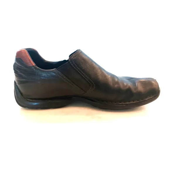 Cole Haan Zeno Slip On Leather Loafers C02934 - Black 9.5‎ M EUC