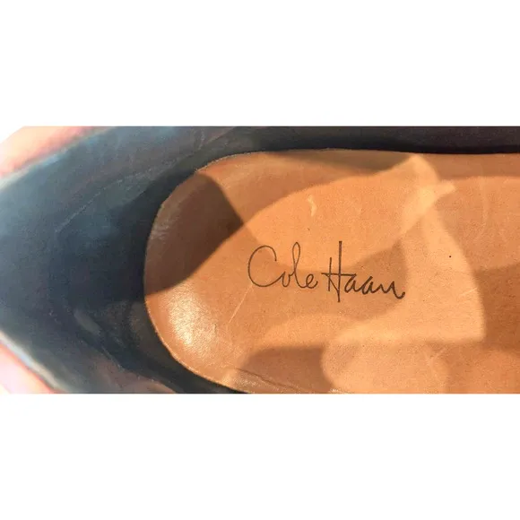 Cole Haan Zeno Slip On Leather Loafers C02934 - Black 9.5‎ M EUC