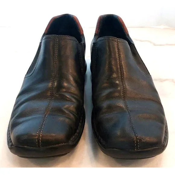 Cole Haan Zeno Slip On Leather Loafers C02934 - Black 9.5‎ M EUC