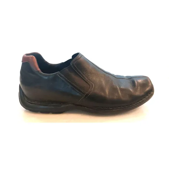 Cole Haan Zeno Slip On Leather Loafers C02934 - Black 9.5‎ M EUC