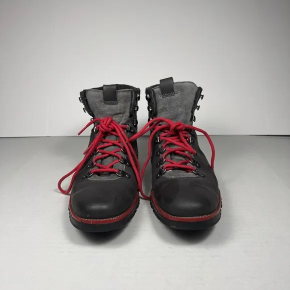 Cole Haan Zerogrand Hiking Boots Gray and Red Men's size 11