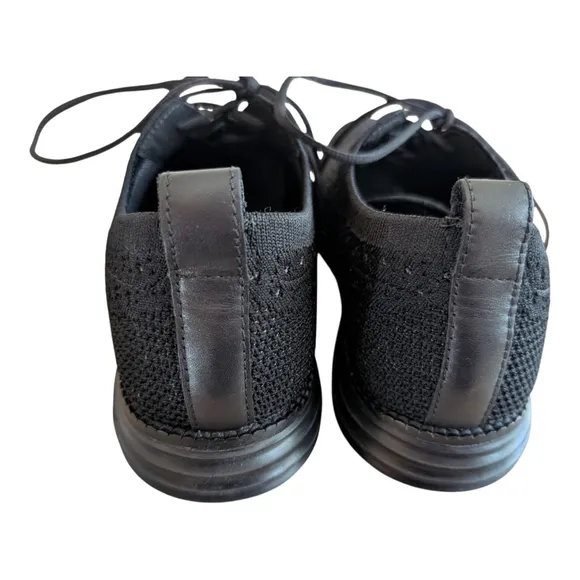 Cole Haan Zerogrand OriginalGrand Mens Black Wingtip Oxford Shoes 9 Black