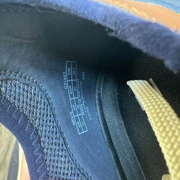Cole Haan Zerogrand Stitchlite Oxford Dress Shoes Blue Mens 11