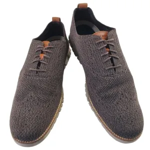 Cole Haan Zerogrand Stitchlite Oxford Shoes Mens 13 M Wingtip Laser Cut Brown