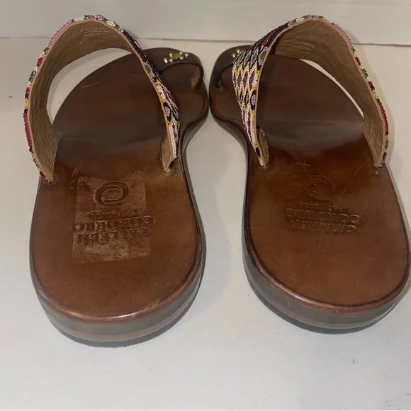 Colleen Cordero studded playa Brown sandals size 7
