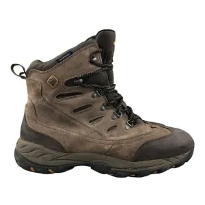 Columbia Men's Size 12 Icetrel II Brown Leather Waterproof Lace-Up Hiking Boots