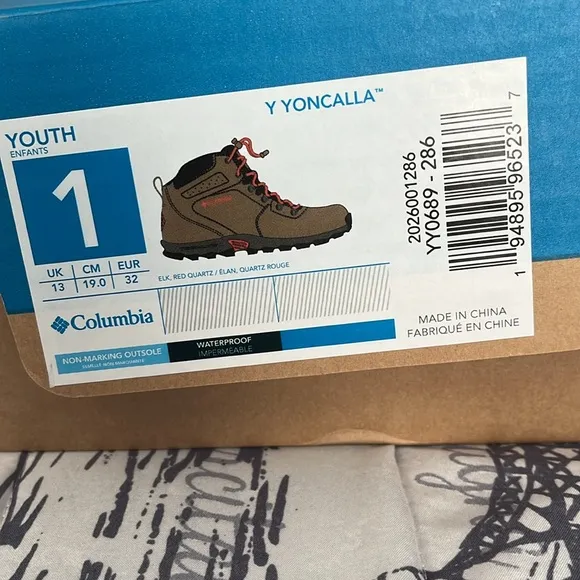 Columbia  Omni-Grip hiking boots