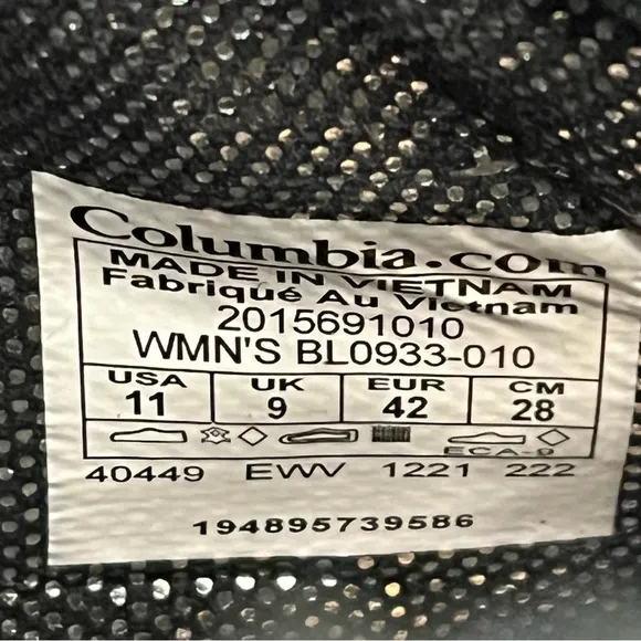 Columbia Waterproof Women’s Newton RidgePlus Omni Heat Hiking Boot‎ NWT 11