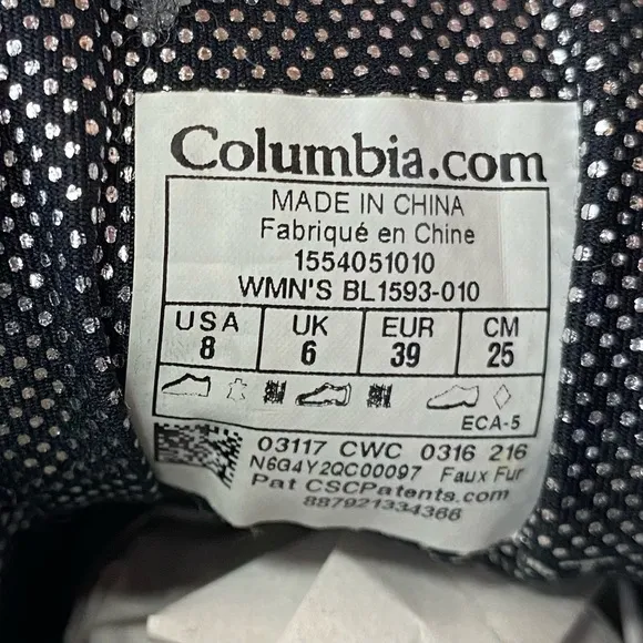 COLUMBIA WINTER BOOTS