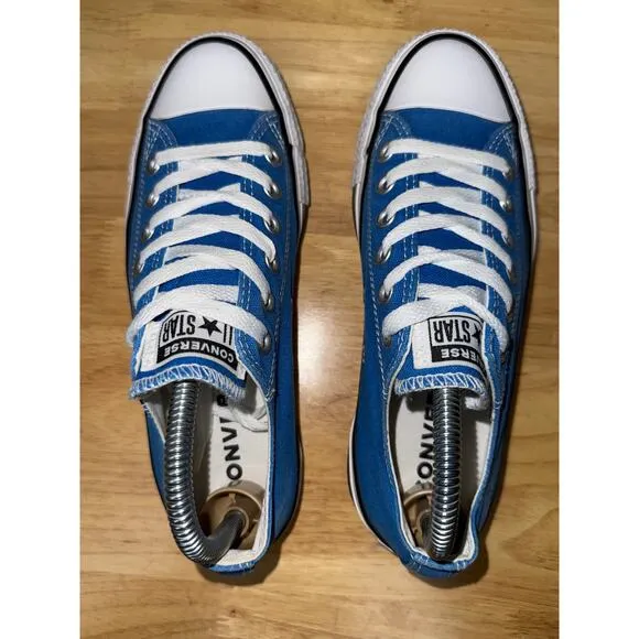 Converse CT All Stars Low Top Sneakers Shoes Snorkel Blue White Mens 5 Womens 7