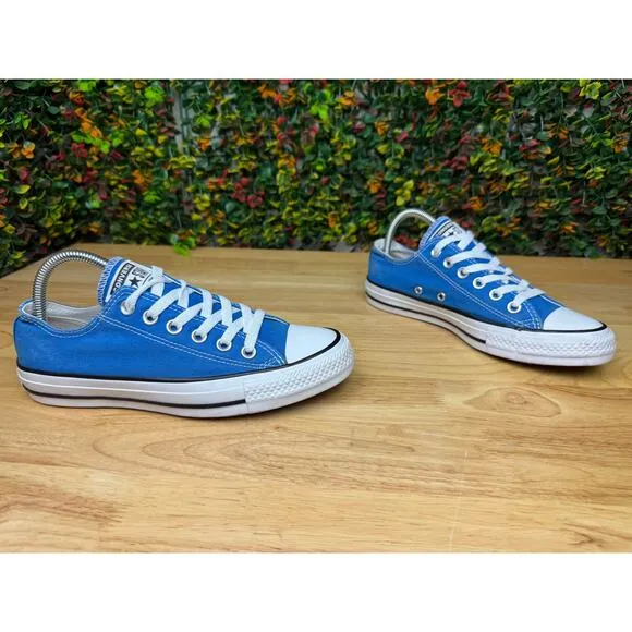 Converse CT All Stars Low Top Sneakers Shoes Snorkel Blue White Mens 5 Womens 7