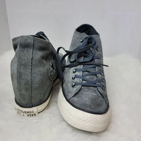 Converse CTAS Lux Mid Women's Hidden Heel Sneakers Shoes Size 8