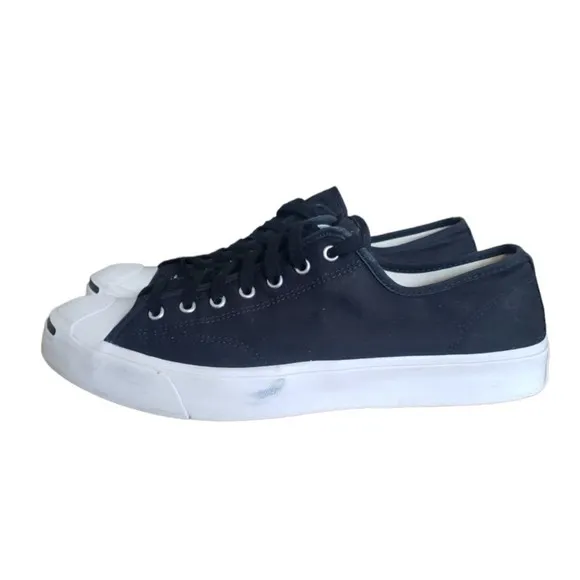 Converse Jack Purcell Pro Men's Size 13 Black Canvas Low Top Shoes Sneakers