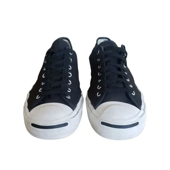 Converse Jack Purcell Pro Men's Size 13 Black Canvas Low Top Shoes Sneakers