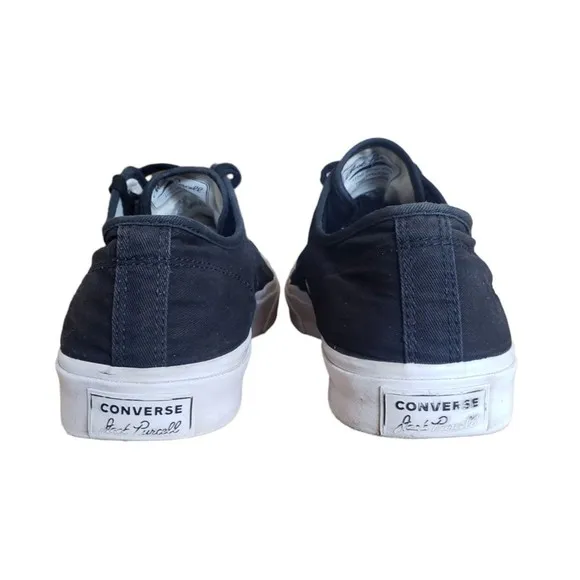 Converse Jack Purcell Pro Men's Size 13 Black Canvas Low Top Shoes Sneakers