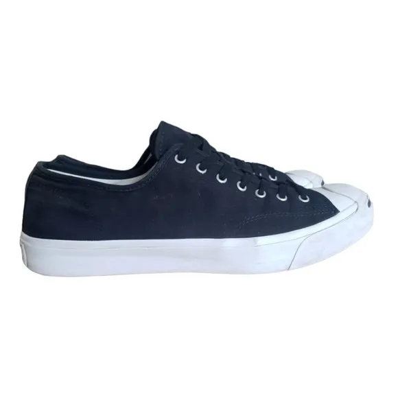 Converse Jack Purcell Pro Men's Size 13 Black Canvas Low Top Shoes Sneakers