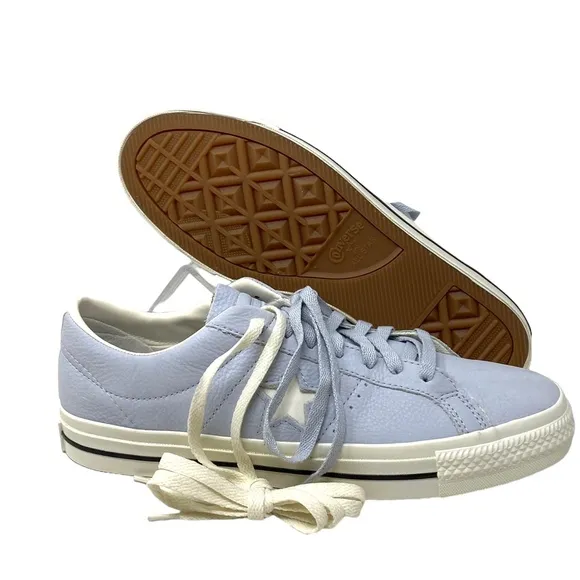 Converse One Star Pro OX Sneakers Low Women's Suede Blue Casual Shoes A02942C