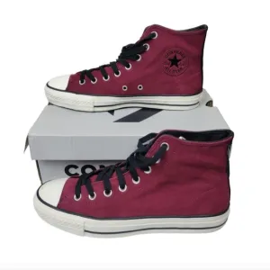 Converse Skate Chuck Taylor All Star Pomegranate Red High Top Shoes Size 8