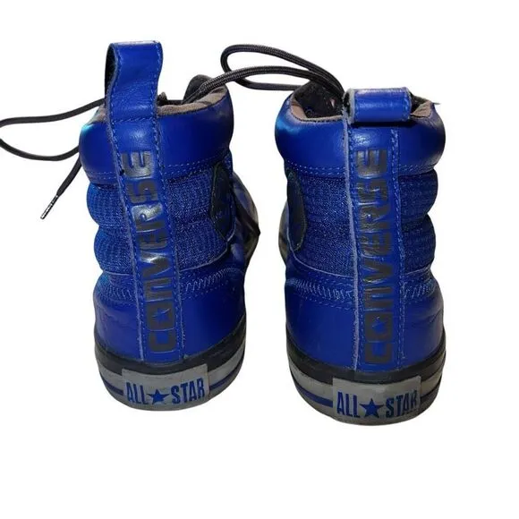 Converse Mens 11 Chuck Taylor PC Rambler High Top Athletic Sneakers Shoes Blue