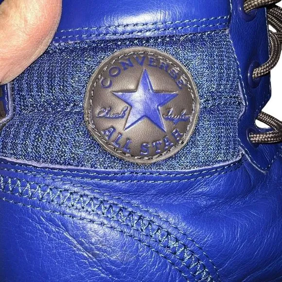 Converse Mens 11 Chuck Taylor PC Rambler High Top Athletic Sneakers Shoes Blue