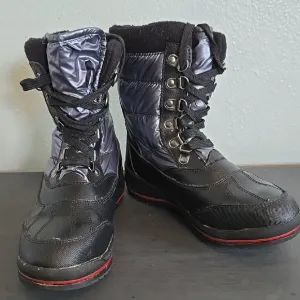 Cougar Chamonix Metallic Blue Winter Boots Size 6