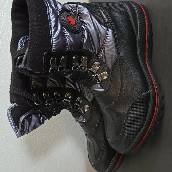 Cougar Chamonix Metallic Blue Winter Boots Size 6