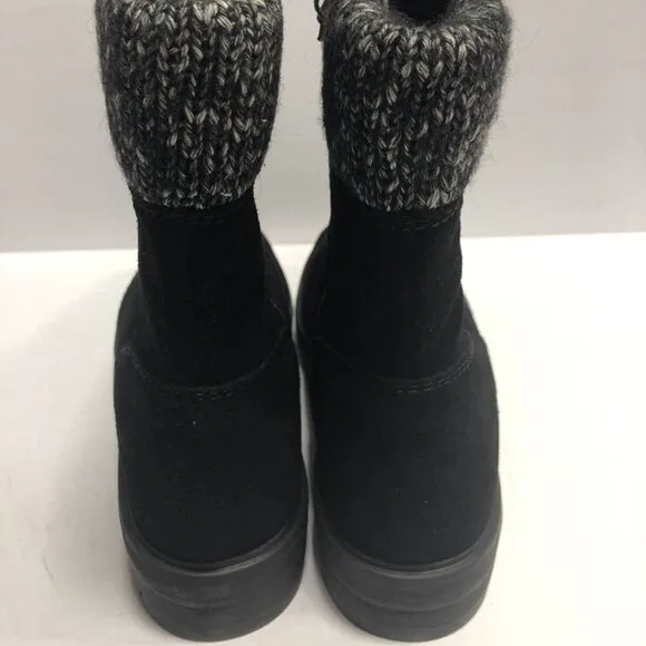 Cougar Women’s Neptune 2, Black Zip Winter Boots, Size 7M
