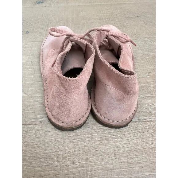 Crewcuts Mcalister Desert Boots For Kids K4 Pink Suede
