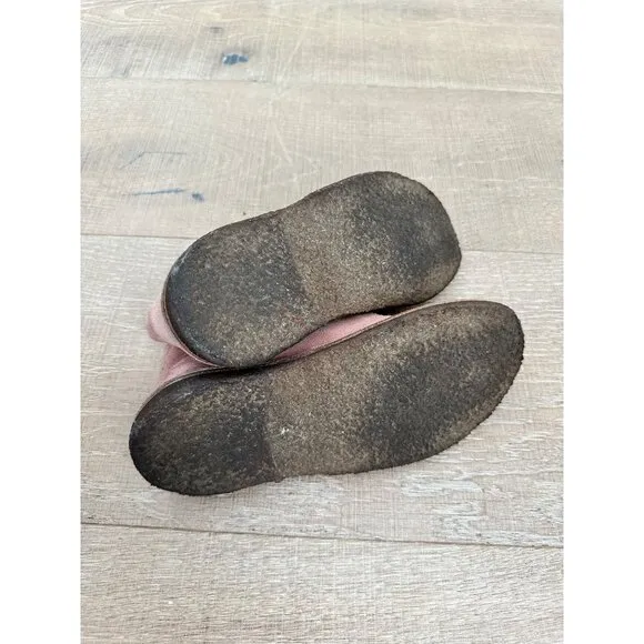 Crewcuts Mcalister Desert Boots For Kids K4 Pink Suede