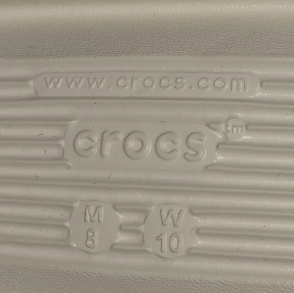 Crocs Hiker Xscape Festival Platform Sandals White Pink Women's Sz 10 Men 8 New