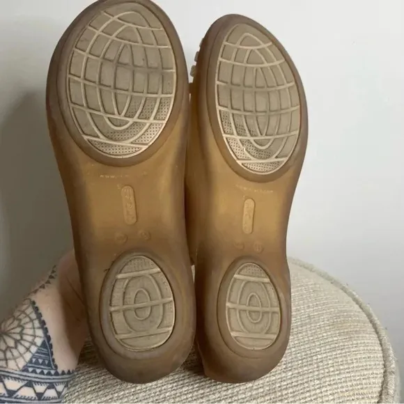 Crocs Rare Metallic Bronze  Isabella Jelly Sandals 9