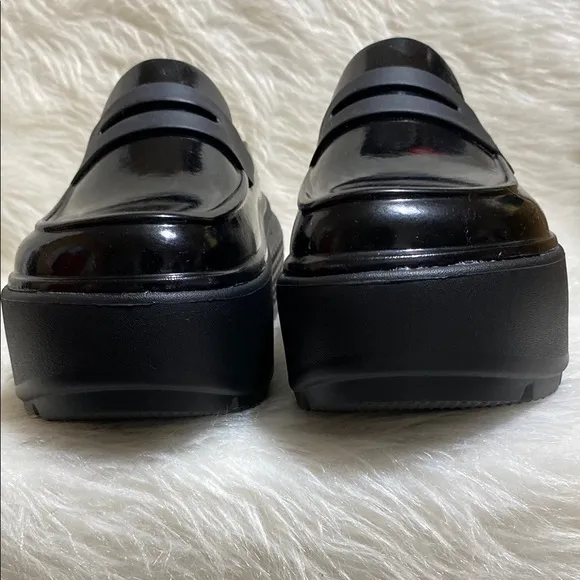 Crocs Stomp High Shine Platform Loafers (NWOT)