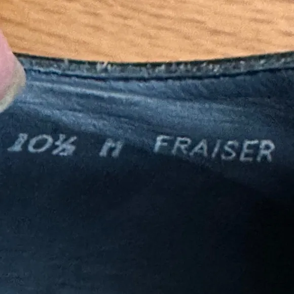 Cuoio Fraiser Mens Black Lace Up Dress Shoes Size 10.5