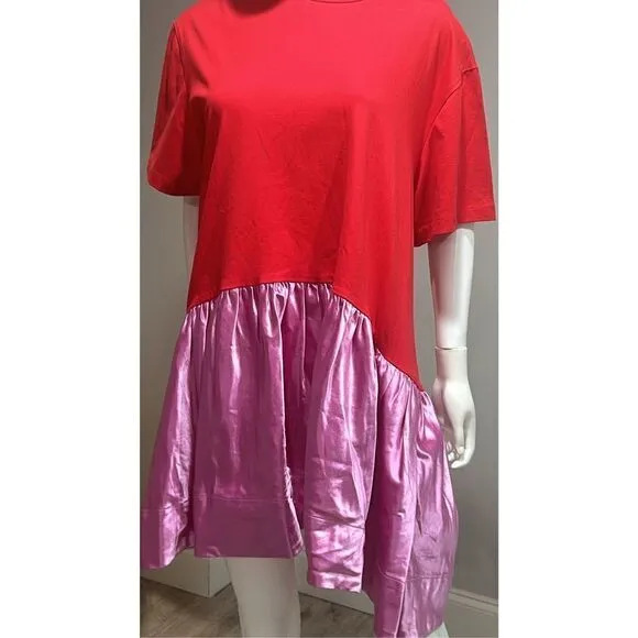 Cynthia Rowley Colorblock T-shirt Dress Size Small