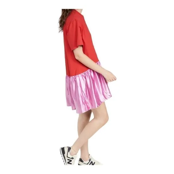 Cynthia Rowley Colorblock T-shirt Dress Size Small
