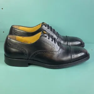 Daniel Cremieux Black Leather Oxford men dress shoes  size 8.5