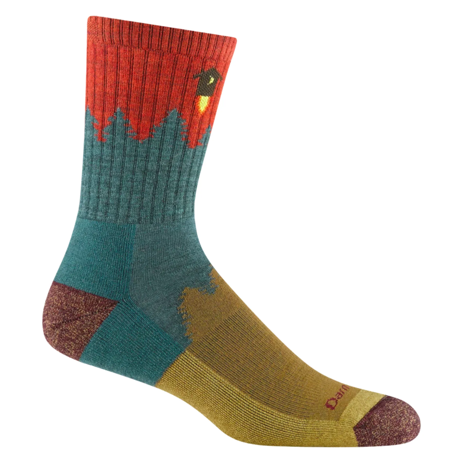 Darn Tough - 1974 Men's Number 2 Micro Crew Midweight Hiking Sock