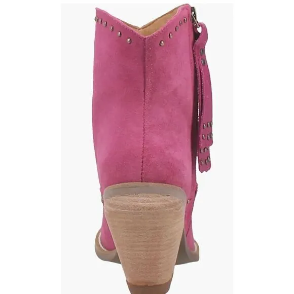 Dingo Womens Classy N' Sassy Snip Toe Casual Boots cowgirl western 7
