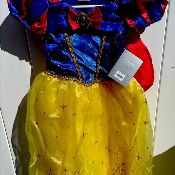 Disney Kids Snow White Dress - Blue, Red, Yellow